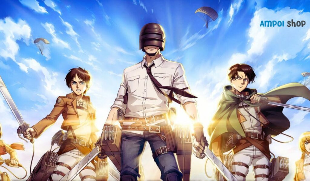 پیدا کردن سرم Attack Titan در پابجی موبایل 