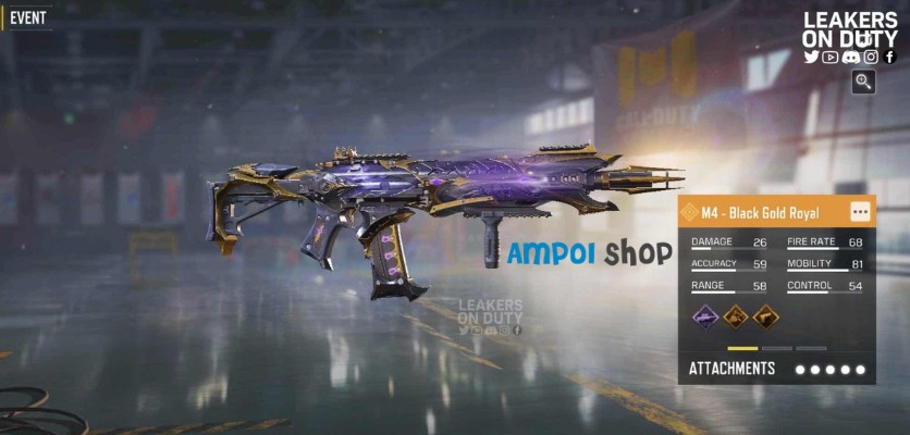 نکات استفاده از اسکین لجندری M4 Black Gold Royal به طور مؤثر